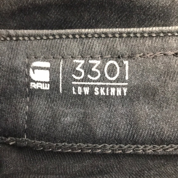 NEW G-Star Gray Irregularly Dyed Jeans - Picture 6 of 8